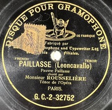 Rousselière : Paillasse