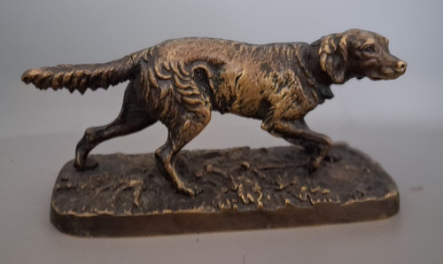Sculpture statuette chien de - statuette,