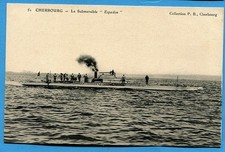 CPA: Cherbourg - Le Submersible Espadon