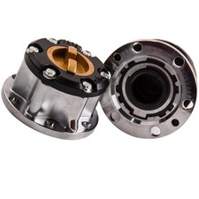 2x Free Wheel Locking Hubs for