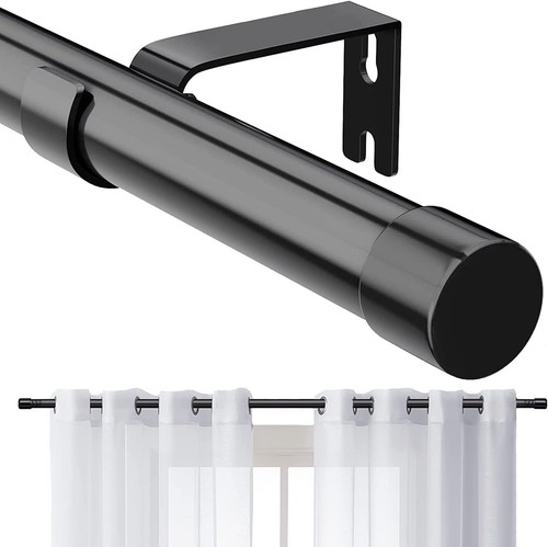 Tringle rideau 76cm acier - rideau,