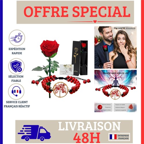 Rose éternelle préservée - rose,