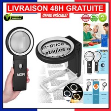 Loupe Grossissante Noire 40X