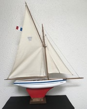 VOILIER DE BASSIN NOVA N°7 TYPE 80/6 YACHT DE COLLECTION CANOT BATEAU
