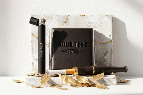 Ensemble fumeur personnalisé