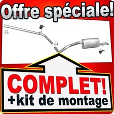 Ligne pot d'échappement pour