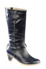 Dr Martens à Enfiler Bottes Jenna Mi Calf Bleu Palatino 12300401 Doc