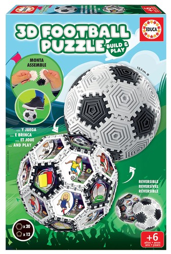 Puzzle ball avec - puzzle, pièces