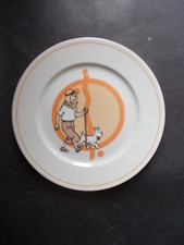HERGE superbe assiette Tintin