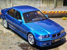 BMW E36 M3 Estoril Blue (1995) - 1/18 - OT1082 - Otto - Ottomobile - Etat Neuf !