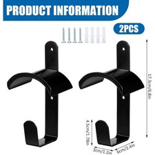 Support de selle mural en métal 2 pièces support de bride pour équipement sta