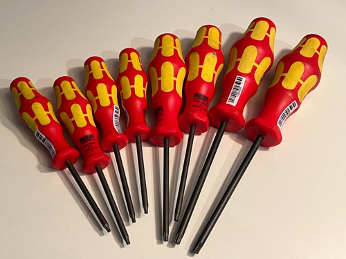 Lot tournevis torx - de,
