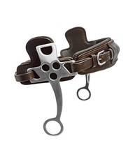 Hackamore in acciaio inox con