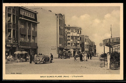 Cpa bray dunes plage nord - cpa, dunes-plage