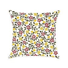 Chenille Coussin Coton Housse avec Floral Imprimé Pour Canapé Lit 43.2x44.5cm