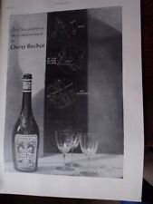 CHERRY ROCHER + BOOTY MONDAIN 1930 advertising paper ILLUSTRATION 1930 eb