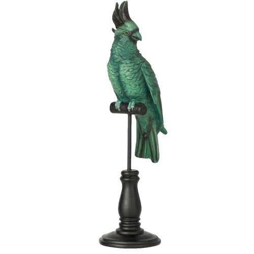 Figurine perroquet sur - , son