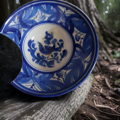 Ancien plat barbe - barbe, en