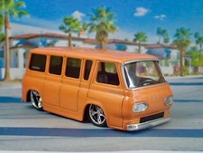 1965 FORD ECONOLINE Window Van Slammed Hot Rod Cruiser 1/64 Scale Limited Edit P