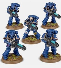 Space Marines Hellblasters x5 Brand New On The Sprue Warhammer 40000