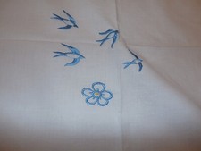 Vintage nappe carrée