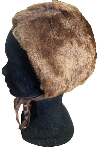 Toque femme vintage - toque, fourrure