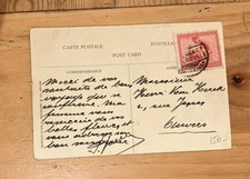 Belgian Congo SS Elisabethville Cancel -Mer -ersville Compagnie Belge Maritime