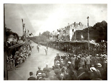 France, bicycle race vintage silver print silver print 9x12 Circa