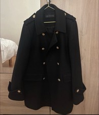 Manteau Noir Zara Woman