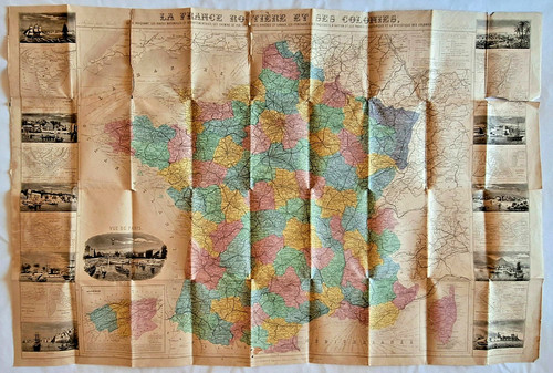 Carte routière france - routière, et
