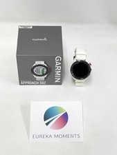 Montre connectée GPS de golf Garmin Approach S62 BLANCHE Bluetooth d'occasion