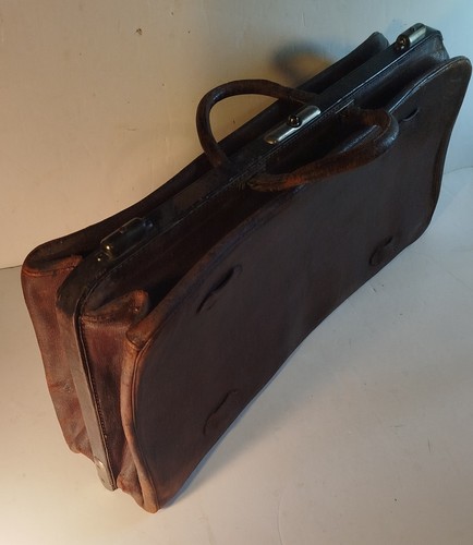 Valise soufflets cuir cm - cuir,