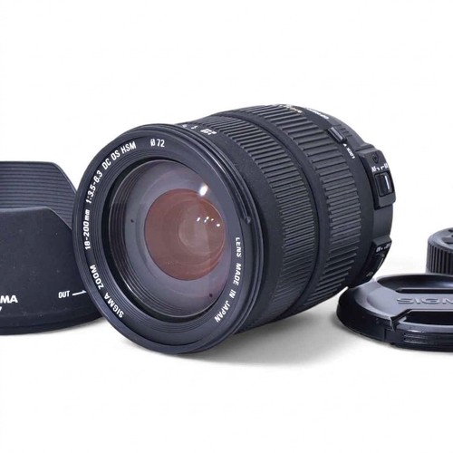 Objectif zoom sigma - 18-200, mm