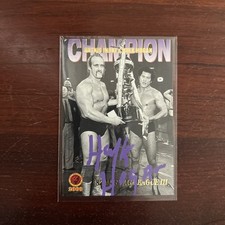 2000 Hulk Hogan Antonio Inoki Bandai '82 MSG   Autograph by Hulk Hogan