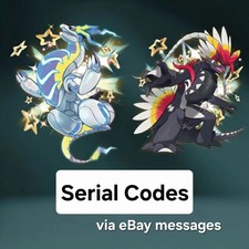 Shiny Miraidon & Koraidon INSTANT CODES Pokemon Scarlet Violet Serial Code