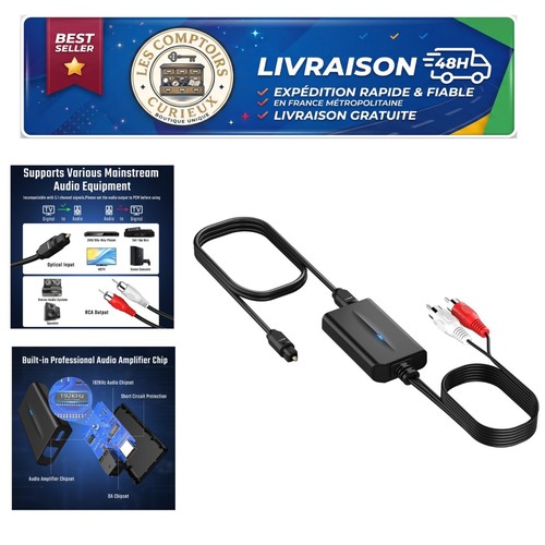 Convertisseur audio dac - convertisseur,