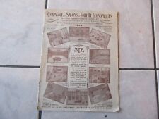 CATALOGUE DE PARFUMERIE 1928