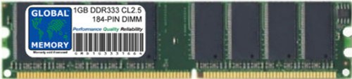 1gb ddr 333mhz - ddr, mémoire