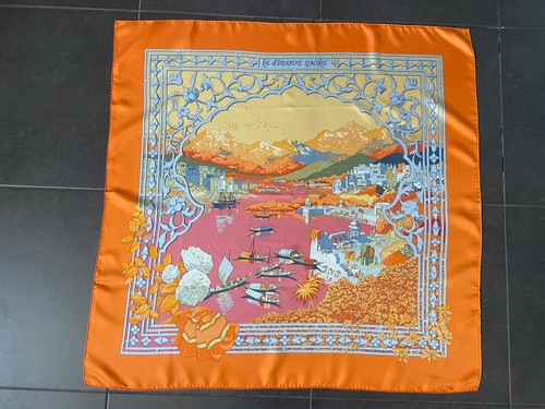 Foulard scarf hermès - foulard,