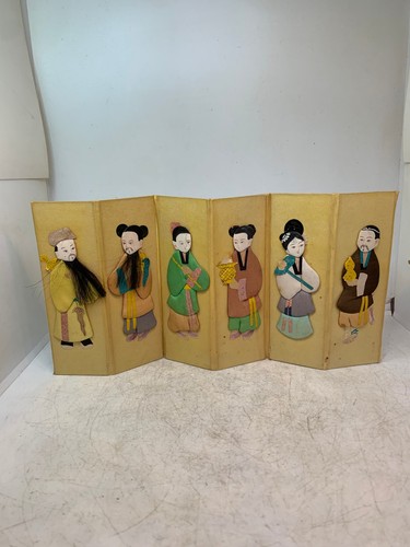 Ancien paravent pour poupee - ancien,