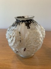 Vase En Pâte De Verre Art
