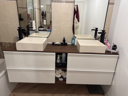 Meuble salle bain double - meuble, de