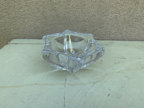 Ancien cendrier cristal daum - cendrier,