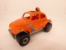 HOT WHEELS - MATTEL - VW - BEETLE - COX - BAJA BUG - ORANGE - MALAYSIA - 1983