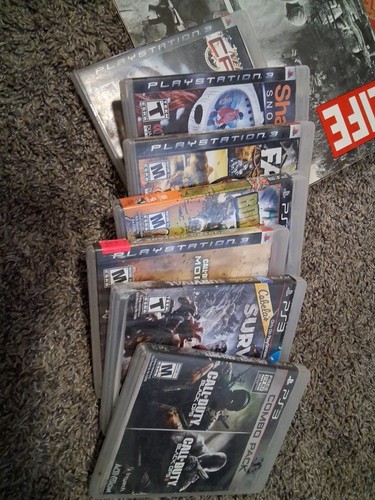 Playstation games - 7,