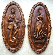 Plaques Médaillons Anciens en