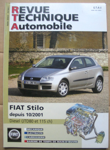 Revue technique fiat stilo - technique,