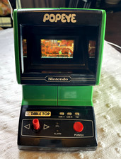 Vtg NINTENDO POPEYE Game & Watch Vintage Electronic TABLE TOP PG-74 1983 Works!