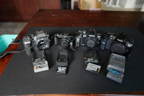 Digital camera lot all - ,