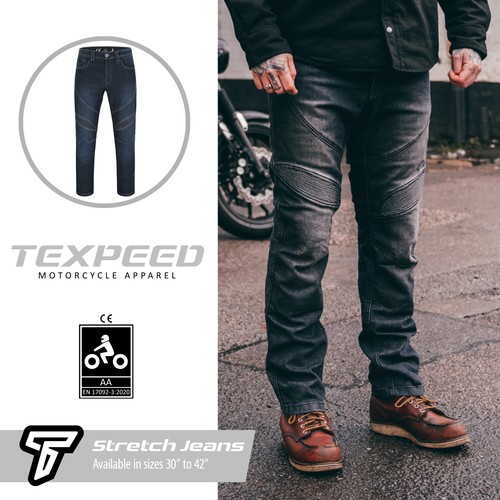 Texpeed jeans moto aramide - jeans,